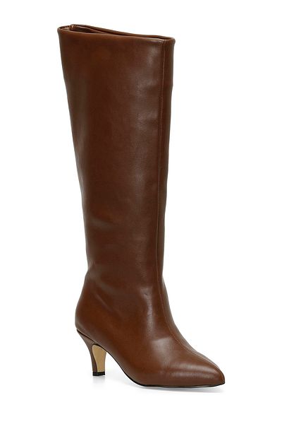 Butigo 3Pr Tan Women's Heeled Boots