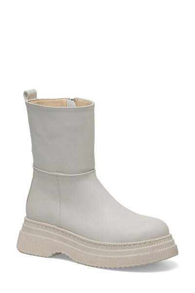 Butigo Béžové dámské kozačky FLORA 3PR – typ kozaček