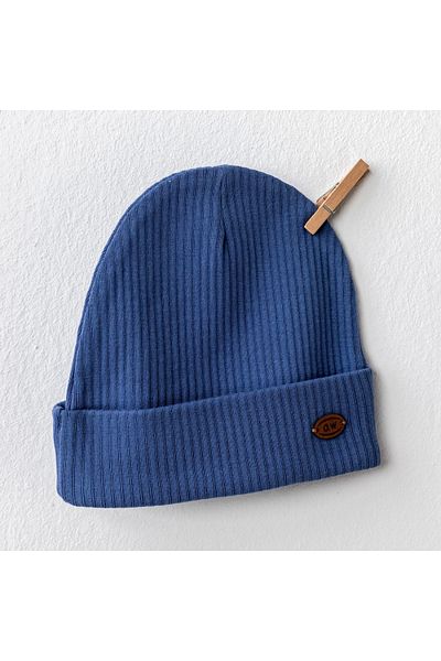 andywawa Ac25207 - Basic Indigo Baby Hat
