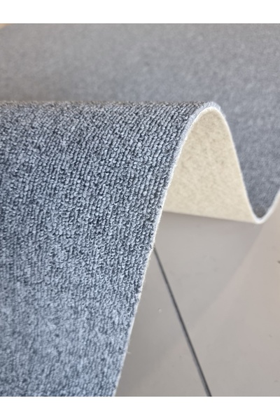 Nurteks Avantaj Gri Ucuz Halıfleks Keçe Taban Halıfleks Overloksuz