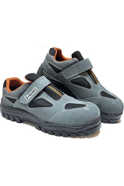 MODVALU Pantofi de lucru DYNAMIC Khaki - Siguranță fără vârf de oțel pentru construcții și grădinărit