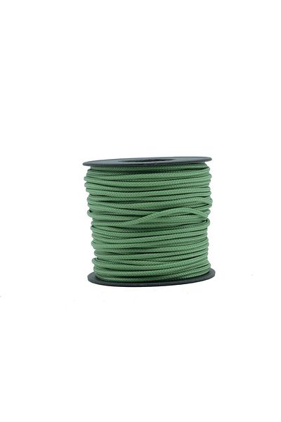 MG ROPES حبل باراشوت أخضر مائي - 2 مم، رقم 42، بكرة واحدة، 30 مترًا