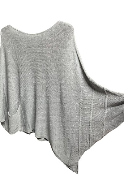 Butik Πλεκτό Mercerized oversize ασύμμετρο μονής τσέπης