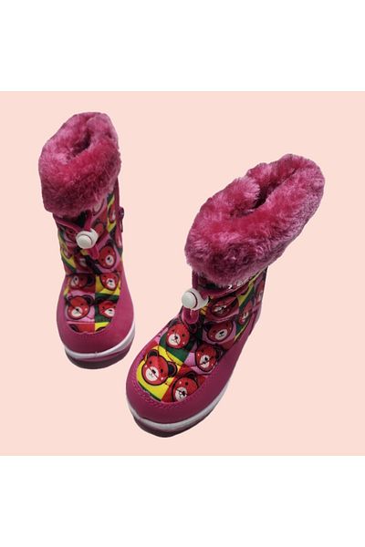 AkınalBella Poly Figured Winter Children's Snow Boots
