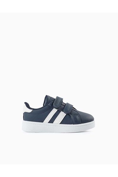 Ziddy TRAINERS WITH STRIPES FOR BABY BOYS DARK BLUE
