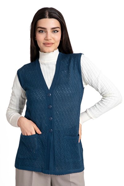 Mutlu City Vestă Rolax pentru femei de vârstă mijlocie și peste, cu buzunare ...