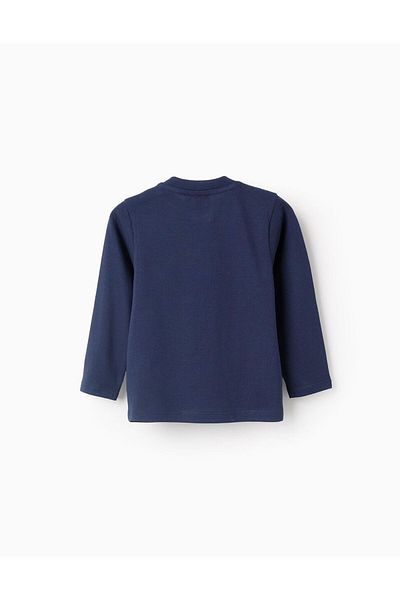 Ziddy LONG SLEEVE T-SHIRT FOR BABY BOYS 'SNOOPY', DARK BLUE