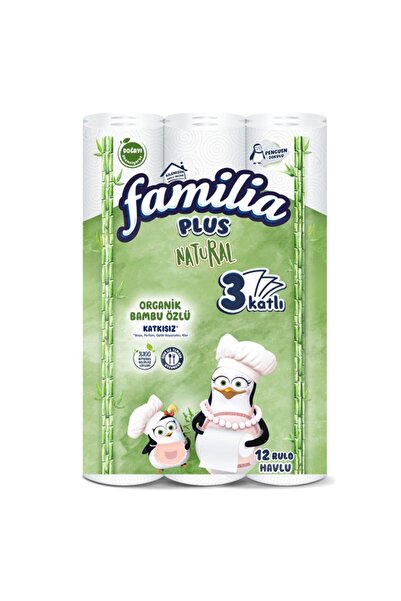 Familia Famılıa Plus Natural 3 Katlı Kağıt Havlu 12