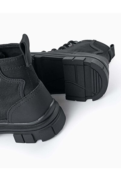 Ziddy TRAINERS-BOOTS FOR BOYS BLACK