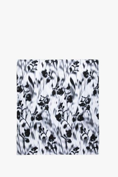 Koton Women's Square Scarf Floral Pattern