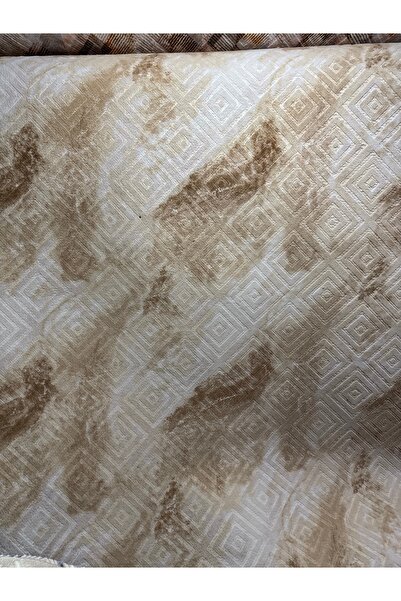 Sarar Kabartmalı Halı Dokusunda Jel Kaymaz Taban Yıkanabilir Kesme Yolluk Üst...