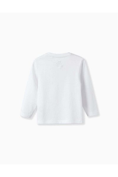 Ziddy PACK OF 2 LONG SLEEVE T-SHIRTS FOR BABY BOYS RED/WHITE