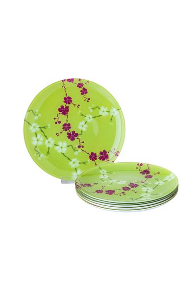 Dania A set of plates for serving round arcopal desserts and fruits, 6 pieces, size 20 cm