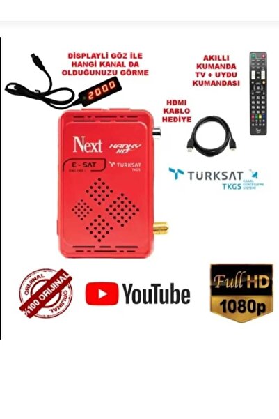 Next Kanky Uydu Alıcısı yeni model ( ORJİNAL)