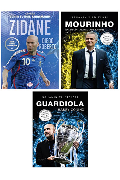 Parodi Yayınları Benim Futbol Kahramanım MOURİNHO - GUARDİOLA - ZİDANE / Büyü...