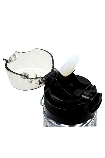 Beşiktaş Eagle Printed Two Layer Four Compartment Nutrition Bowl and 500ml Water Bottle Set