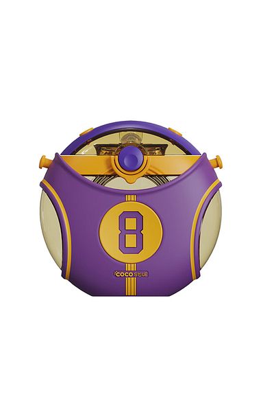CocoSmile Vagonlife Cocosmile Cs-00008 - Purple 630ml Straw Basketball Tritan Flask