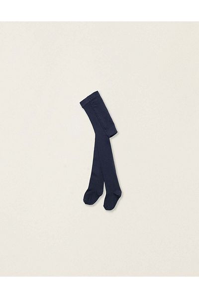 Ziddy ANTI-PILLING KNIT TIGHTS FOR BABIES DARK BLUE