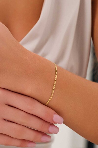 Zeynepli gold & jewelry 14 Ayar Altın Zarif Gurmet Bileklik
