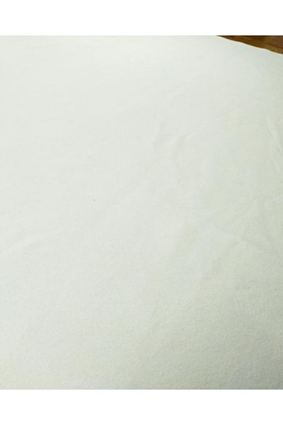 Kumaş Parça Ecru Color Raised 3 Νήματα - Πλάτος 140 cm x Μήκος 125 cm