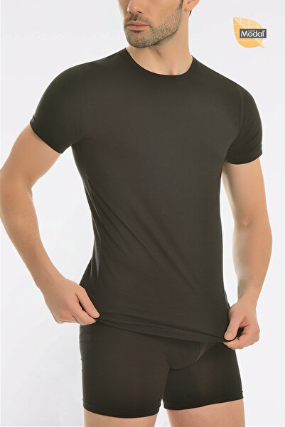 AUW ΜΠΛΟΥΖΑ ΜΟΝΤΑΛ ΜΕ ΛΑΚΑΡΙΑ ΠΟΔΗΛΑΤΟΥ ΑΠΟ ΒΑΜΒΑΚΙ ΚΑΙ ΛΙΚΡΑ # ανδρικά εσώρουχα