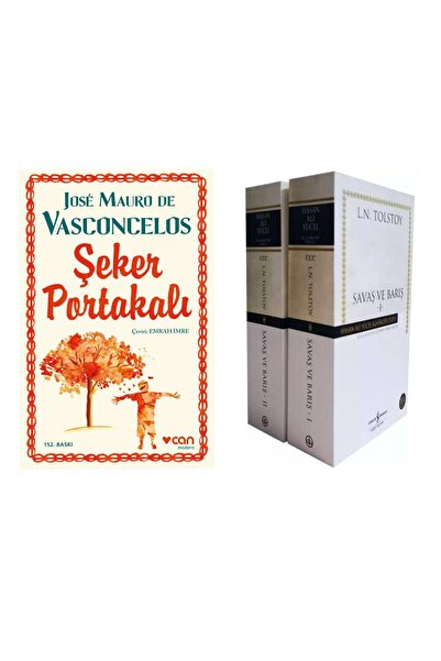 Can Yayınları Şeker Portakalı - Jose Mauro de Vasconcelos - Savaş ve Barış (2...