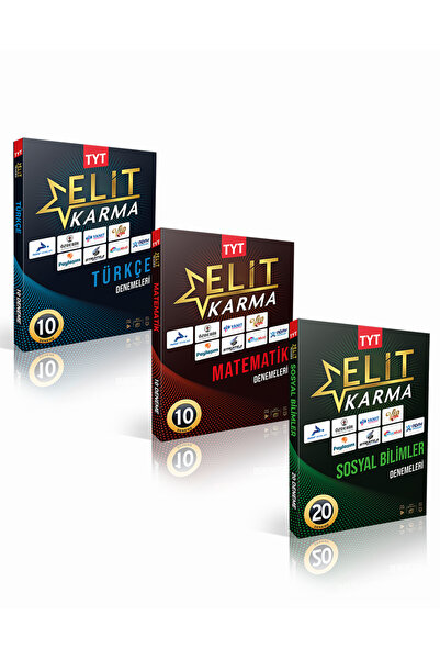 Yanıt Yayınları Elit Karma Tyt Türkçe, Matematik, Sosyal Bilimler Branş Denem...