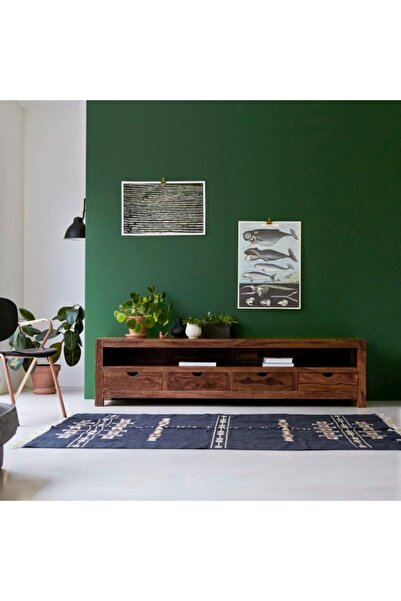 ŞafakMobilya Winchester  Masif Ahşap Çekmeceli Tv Ünite