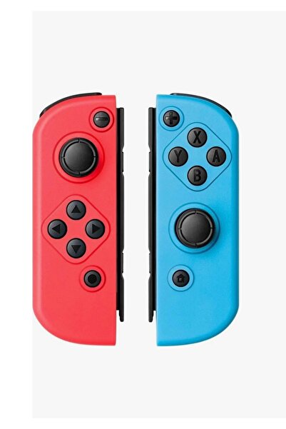 CRK TECH Switch Joy-con Controller Neon Mavi Kirmizi Switch Uyumlu Joycon ( S...