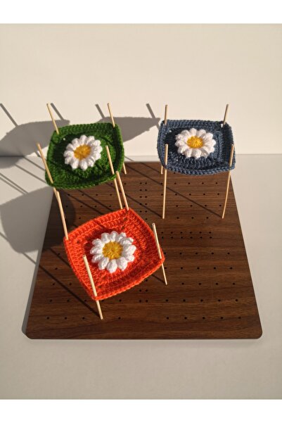 Başaklar Motif Tahtası 30x30 Cm 3 mm 16 Çubuklu