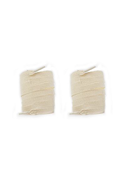 AiryFooT Converse Sports Shoelaces - 120 Cm, 1 Pair (Cream)