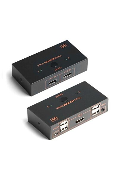 Dark DK-AC-KVMHD01 2-HDMI 4-USB KVM SWITCH 4K/30 هرتز