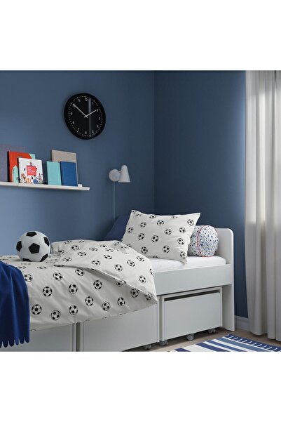 IKEA Sparka Yumuşak Oyuncak Siyah-beyaz 20 Cm