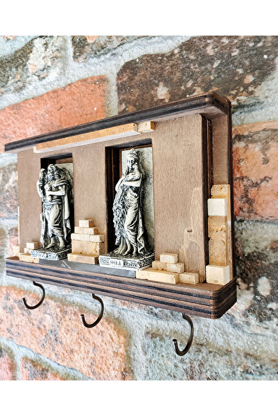 GÖKÇEN HOBİ Zeus Hera Duvar Anahtar Askısı