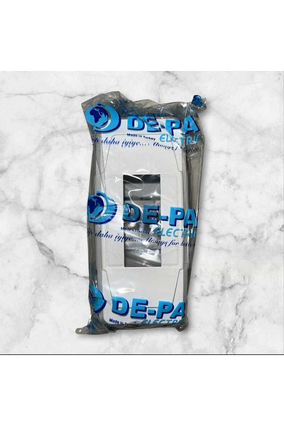 Depa اللون الأبيض مع صندوق تأمين واحد للسيارات