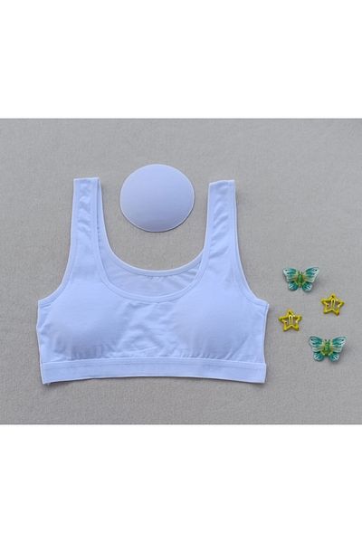siyalife Sutien sport pentru femei cu tampon din Lycra