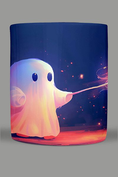 Fizello Cute Ghots - Cute Ghots Themed Mug