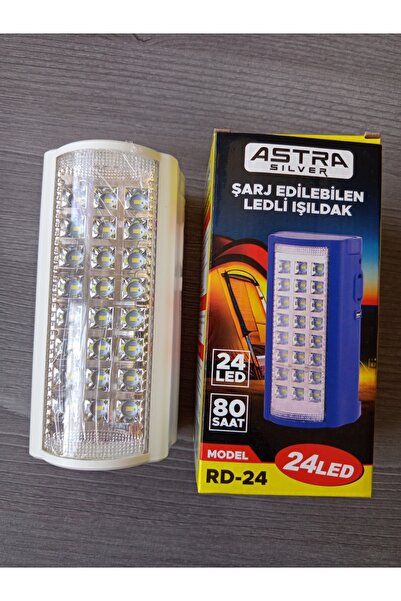 Salgaro Astra marka Işıldak 24 Led 80 saat çalışma süresi telefon şarj edilebilir