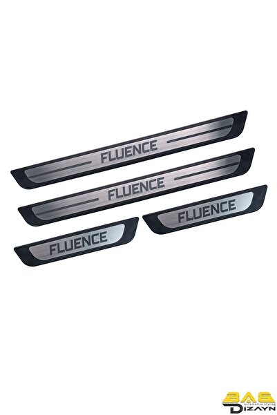 bab dizayn automotive styling Renault Fluence Krom Kapı Eşik Koruması 2010-20...