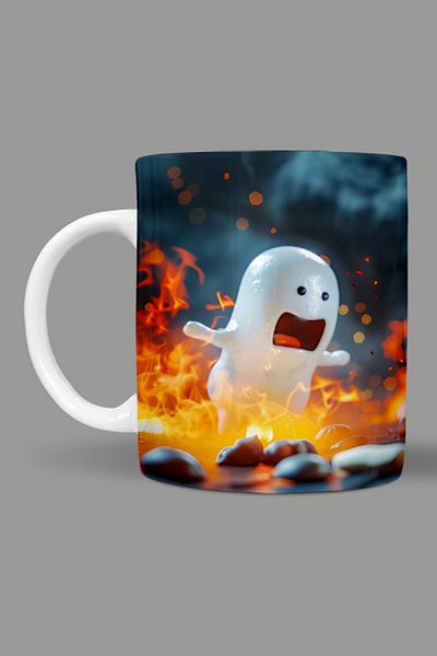 Fizello Cute Ghots - Cute Ghots Themed Mug