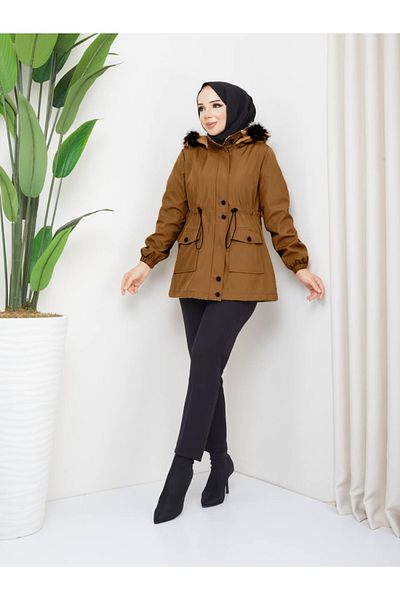 RACE FASHİON Палто с подплата от кожа, 75 см, 38-44, RC5039