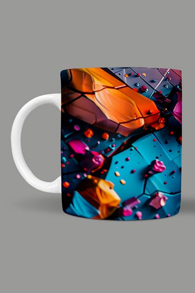 Fizello 3D Colors Themed Mug