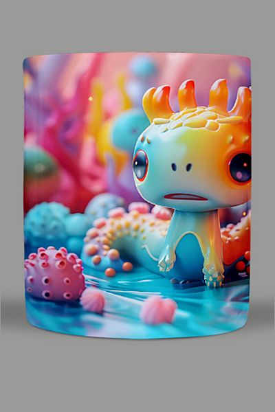 Fizello 3D Colors Themed Mug