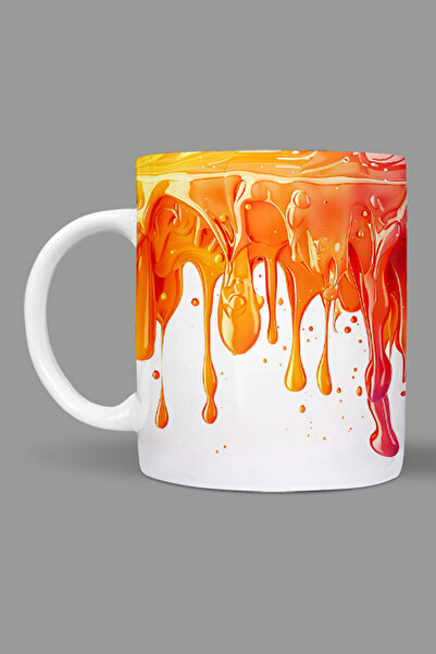 Fizello الدهانات المتدفقة - كوب ملون تحت عنوان Drops