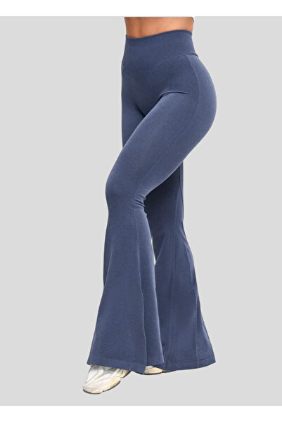 Meralles İspanyol Paça Detaylı Toparlayıcı Süper Esnek Pamuklu Dikişsiz Yükse...