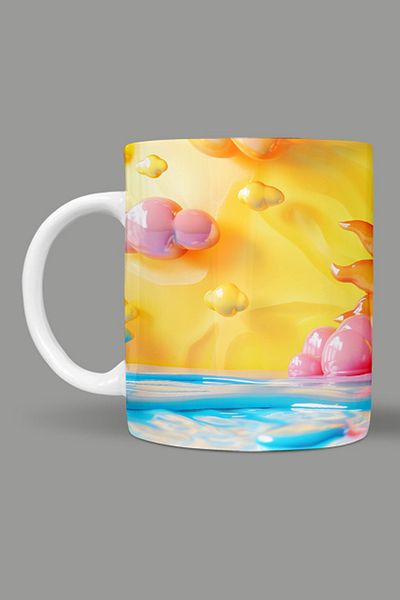 Fizello 3D Colors Themed Mug