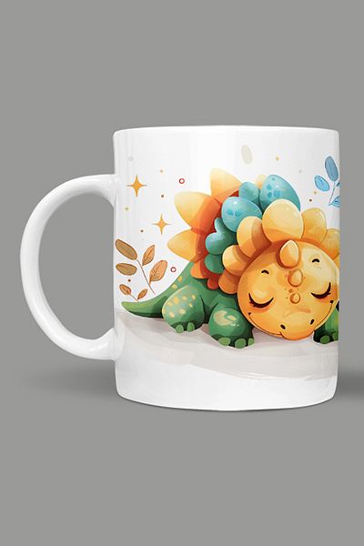 Fizello Cute Dinosaurs - Cute Dinosaur Themed Mug