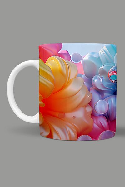 Fizello 3D Colors Themed Mug