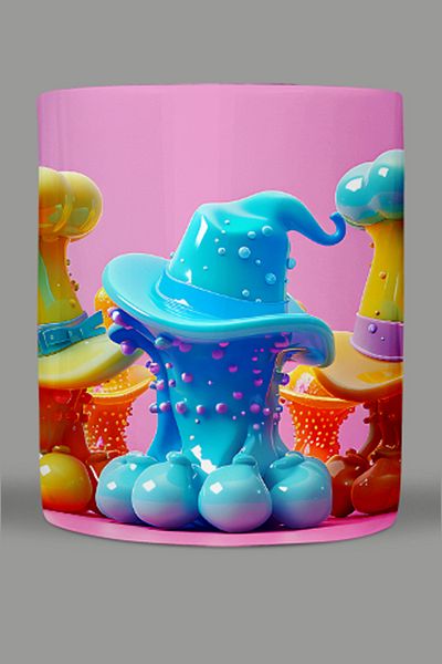 Fizello 3D Colors Themed Mug