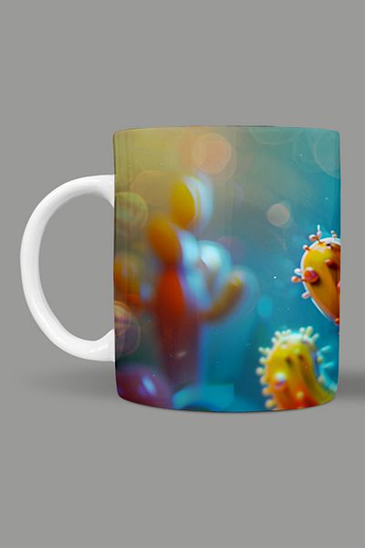 Fizello 3D Colors Themed Mug
